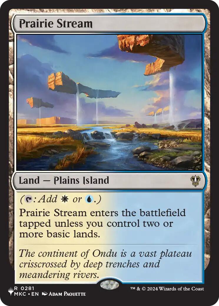 Prairie Stream [The List] | Red Claw Gaming