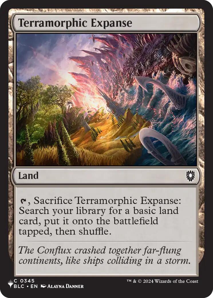 Terramorphic Expanse (BLC) [The List] MTG Single Magic: The Gathering | Red Claw Gaming