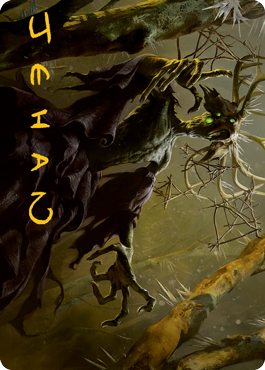 Old Stickfingers Art Card (Gold-Stamped Signature) [Innistrad: Midnight Hunt Art Series] MTG Single Magic: The Gathering | Red Claw Gaming