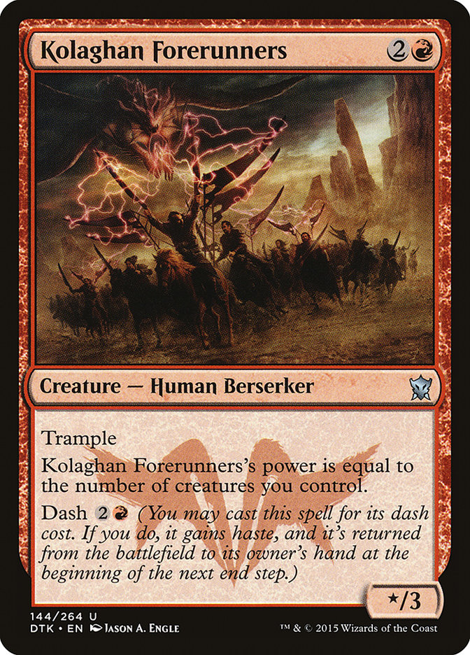 Kolaghan Forerunners [Dragons of Tarkir] MTG Single Magic: The Gathering | Red Claw Gaming