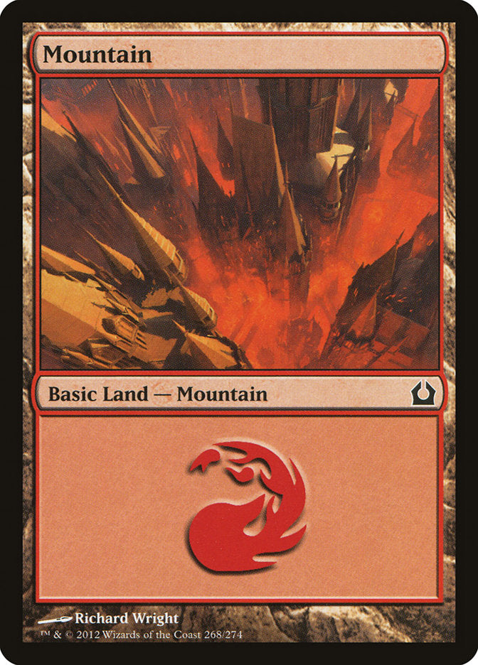 Mountain (268) [Return to Ravnica] MTG Single Magic: The Gathering | Red Claw Gaming
