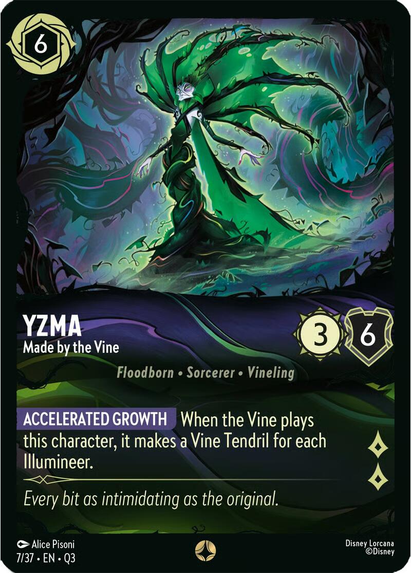 Yzma - Made by the Vine (7/37) [Illumineer's Quest: The Great Hunny Rescue] Lorcana Single Disney | Red Claw Gaming