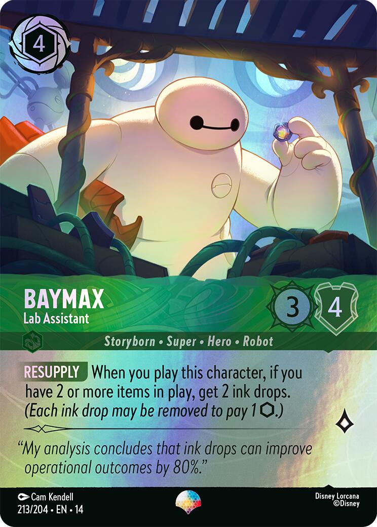 Baymax - Lab Assistant (Epic) (213/204) [Hyperia City] | Red Claw Gaming