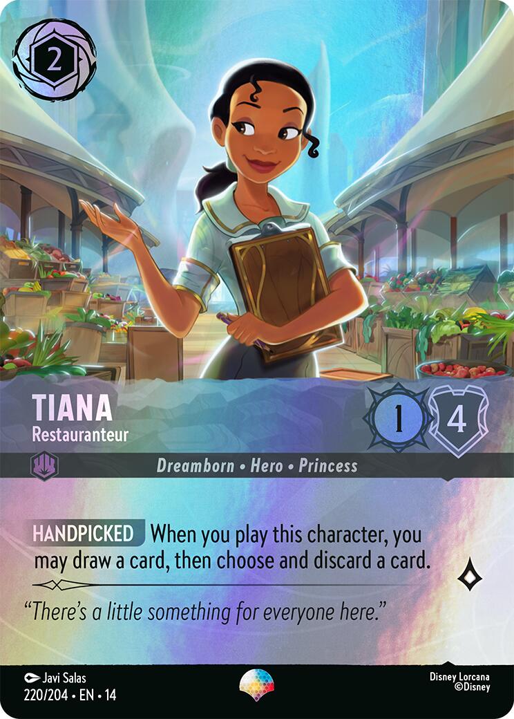 Tiana - Restauranteur (Epic) (220/204) [Hyperia City] | Red Claw Gaming