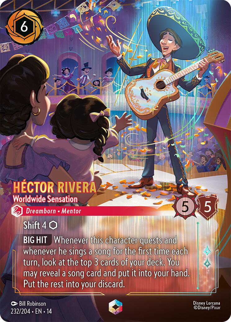 Hector Rivera - Worldwide Sensation (Enchanted) (232/204) [Hyperia City] | Red Claw Gaming
