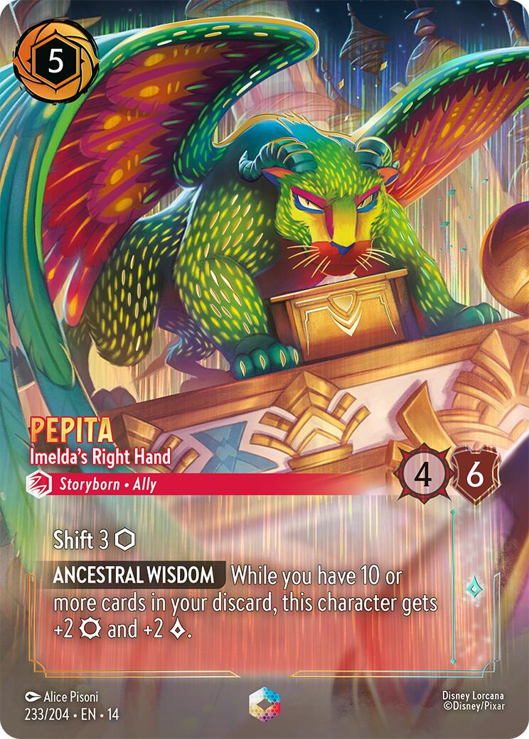 Pepita - Imelda's Right Hand (Enchanted) (233/204) [Hyperia City] | Red Claw Gaming