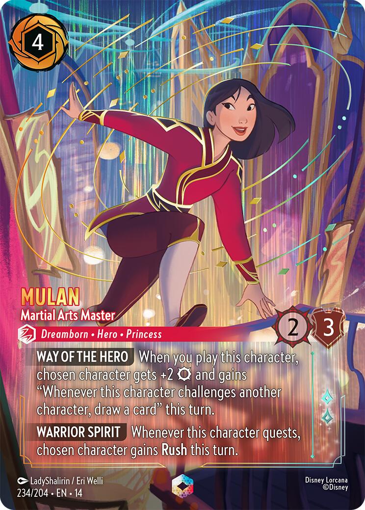 Mulan - Martial Arts Master (Enchanted) (234/204) [Hyperia City] | Red Claw Gaming