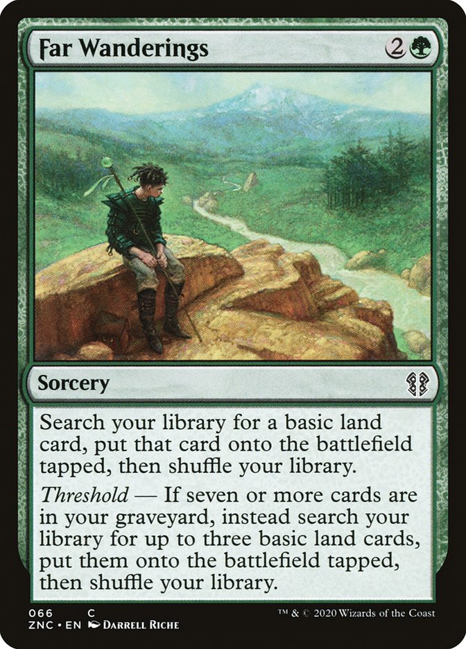 Far Wanderings [Zendikar Rising Commander] MTG Single Magic: The Gathering | Red Claw Gaming