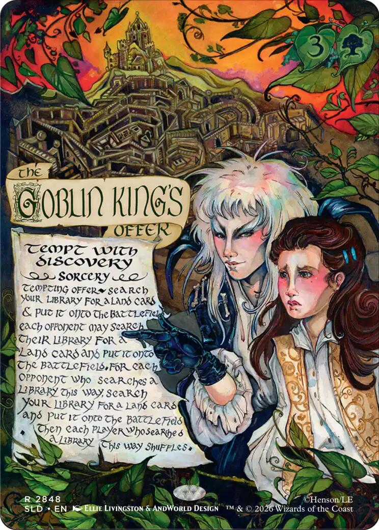 The Goblin King's Offer - Tempt with Discovery [Secret Lair Drop Series] MTG Single Magic: The Gathering | Red Claw Gaming