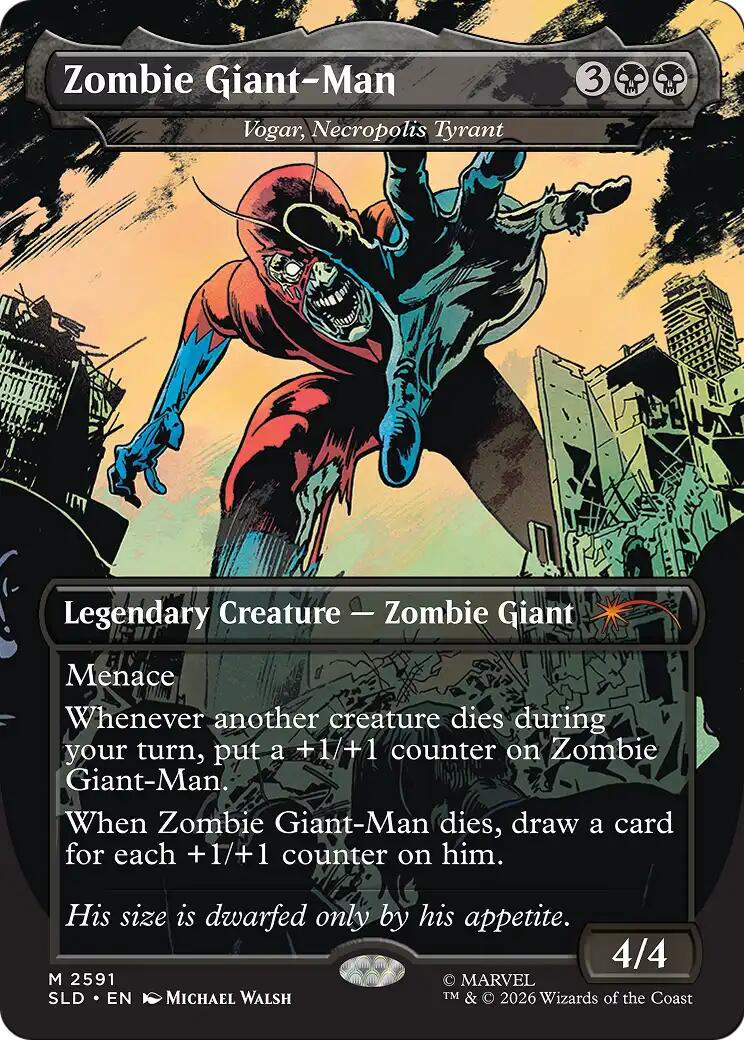 Zombie Giant-Man - Vogar, Necropolis Tyrant [Secret Lair Drop Series] MTG Single Magic: The Gathering | Red Claw Gaming