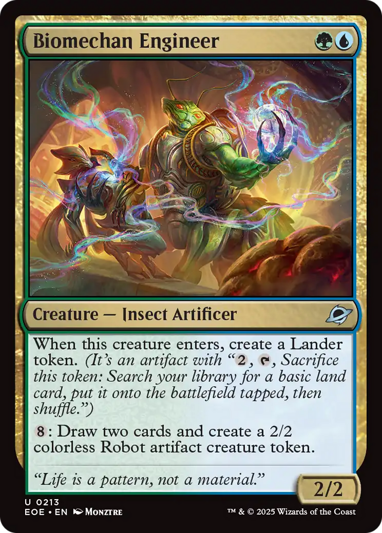 Biomechan Engineer [Edge of Eternities] MTG Single Magic: The Gathering | Red Claw Gaming