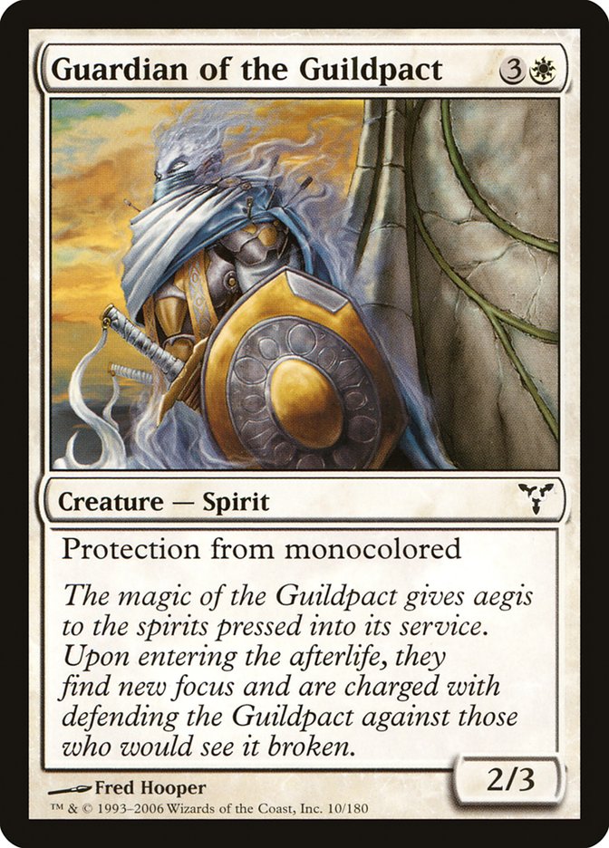 Guardian of the Guildpact [Dissension] MTG Single Magic: The Gathering | Red Claw Gaming