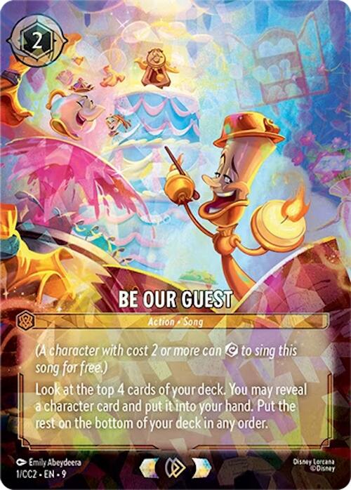 Be Our Guest (1) [Promo Cards] Lorcana Single Disney | Red Claw Gaming