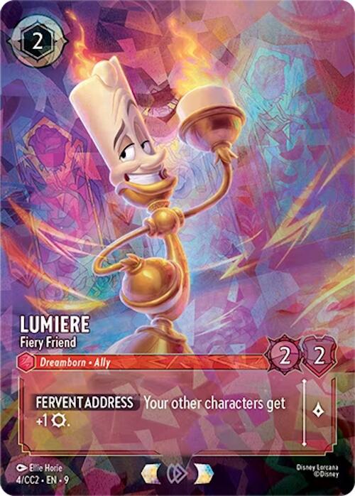Lumiere - Fiery Friend (4) [Promo Cards] Lorcana Single Disney | Red Claw Gaming