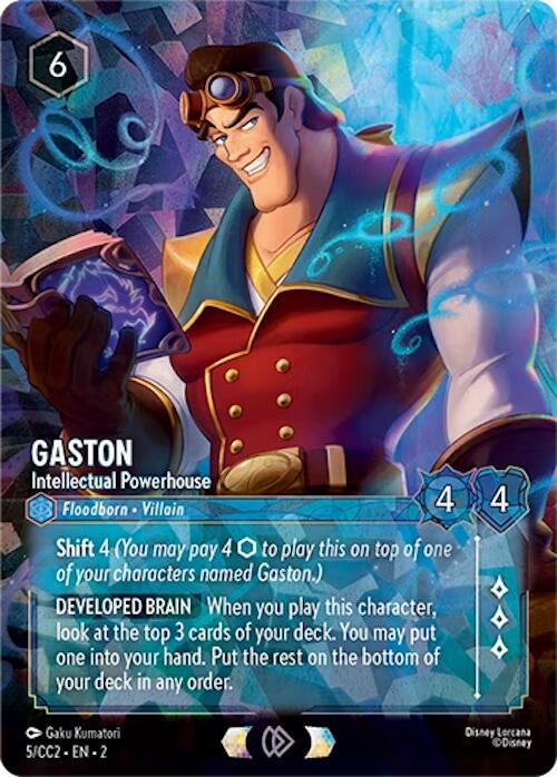 Gaston - Intellectual Powerhouse (5) [Promo Cards] Lorcana Single Disney | Red Claw Gaming