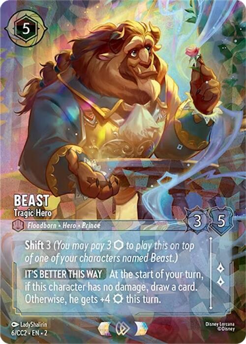 Beast - Tragic Hero (6) [Promo Cards] Lorcana Single Disney | Red Claw Gaming
