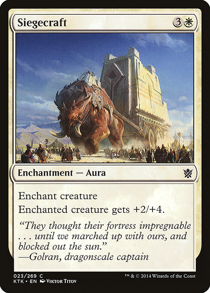 Siegecraft [Khans of Tarkir] MTG Single Magic: The Gathering | Red Claw Gaming