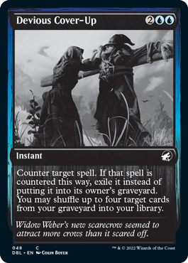 Devious Cover-Up [Innistrad: Double Feature] MTG Single Magic: The Gathering | Red Claw Gaming