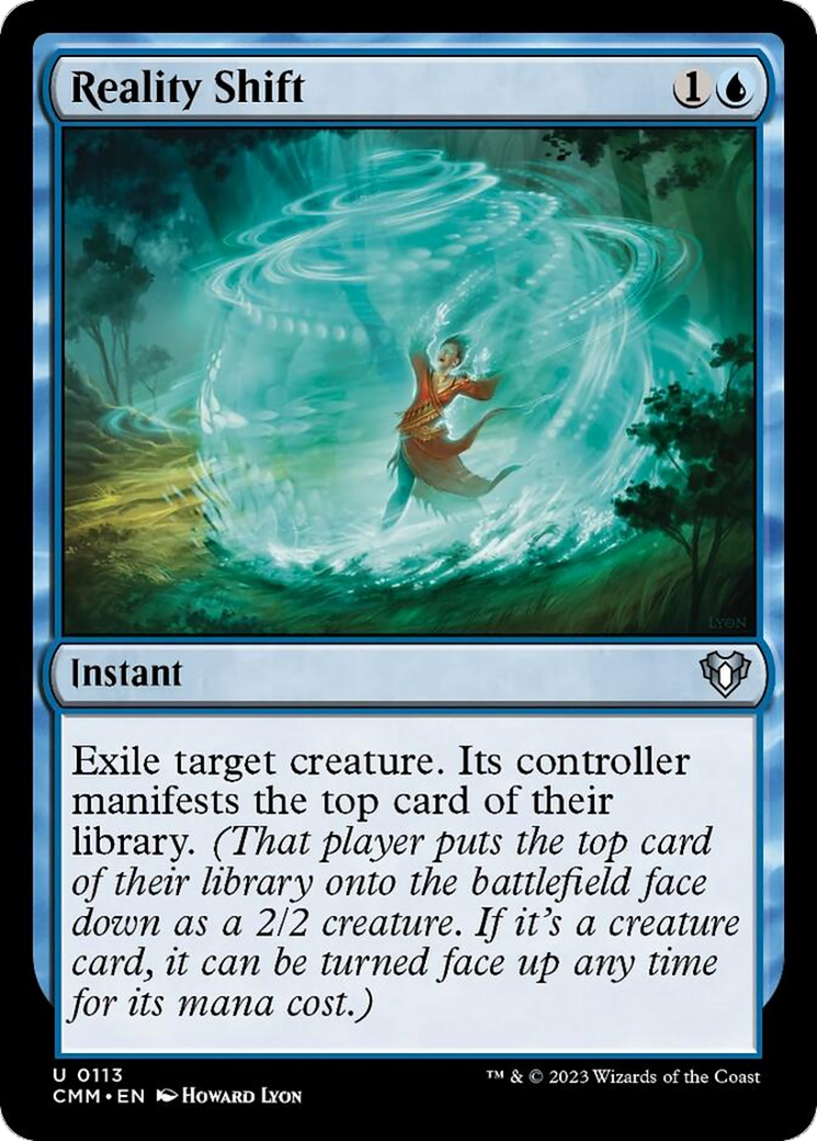 Reality Shift [Commander Masters] MTG Single Magic: The Gathering | Red Claw Gaming