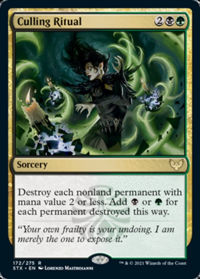 Culling Ritual [Strixhaven: School of Mages] MTG Single Magic: The Gathering | Red Claw Gaming