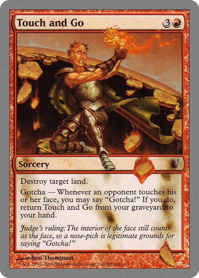 Touch and Go [Unhinged] MTG Single Magic: The Gathering | Red Claw Gaming