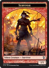 Survivor // Myr (023) Double-Sided Token [Commander 2018 Tokens] MTG Single Magic: The Gathering | Red Claw Gaming