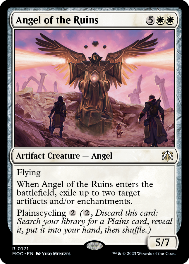 Angel of the Ruins [March of the Machine Commander] MTG Single Magic: The Gathering | Red Claw Gaming