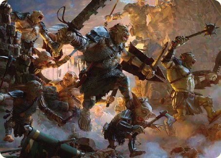 Thrill of Possibility Art Card [The Lord of the Rings: Tales of Middle-earth Art Series] MTG Single Magic: The Gathering | Red Claw Gaming