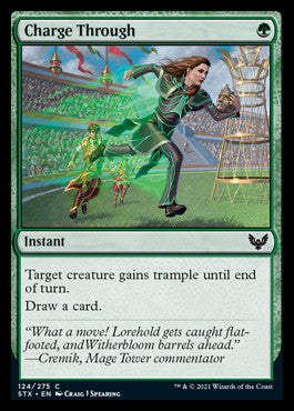 Charge Through [Strixhaven: School of Mages] MTG Single Magic: The Gathering | Red Claw Gaming