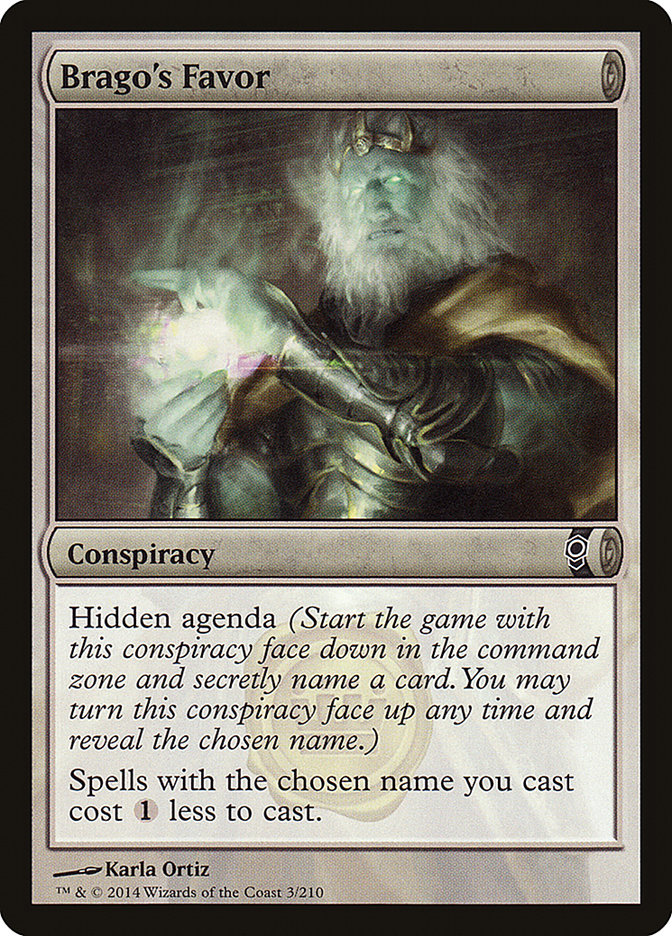 Brago's Favor [Conspiracy] MTG Single Magic: The Gathering | Red Claw Gaming