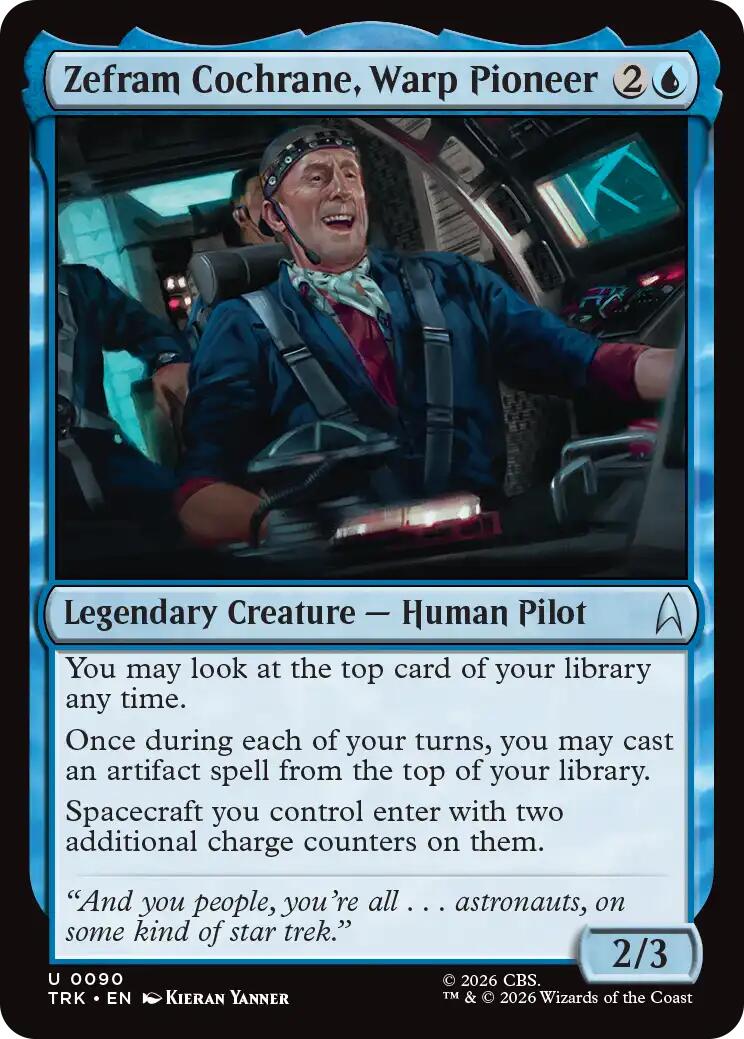 Zephram Cochrane, Warp Pioneer [Star Trek] | Red Claw Gaming