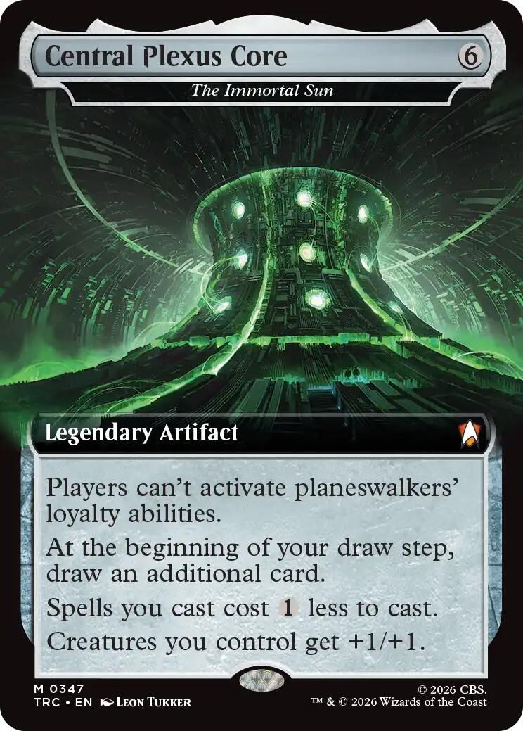 Central Plexus Core - The Immortal Sun (Extended Art) [Star Trek Commander] | Red Claw Gaming