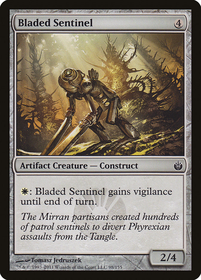Bladed Sentinel [Mirrodin Besieged] MTG Single Magic: The Gathering | Red Claw Gaming
