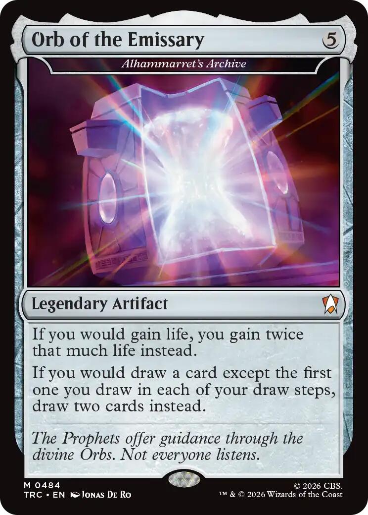Orb of the Emissary - Alhammarret's Archive [Star Trek Commander] MTG Single Magic: The Gathering | Red Claw Gaming