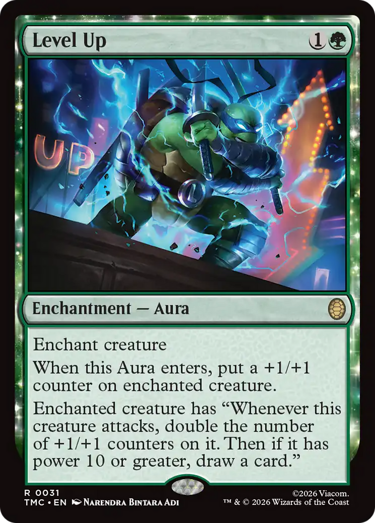 Level Up [Teenage Mutant Ninja Turtles Commander] MTG Single Magic: The Gathering | Red Claw Gaming