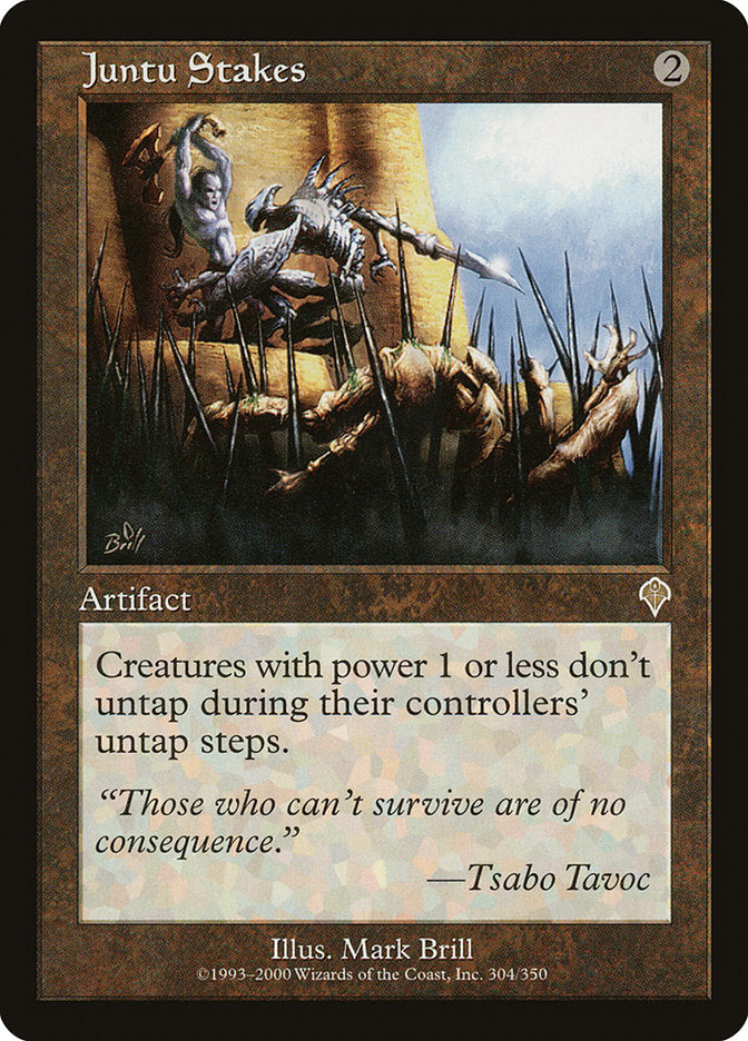 Juntu Stakes [Invasion] MTG Single Magic: The Gathering | Red Claw Gaming