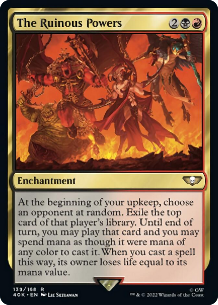 The Ruinous Powers [Warhammer 40,000] MTG Single Magic: The Gathering | Red Claw Gaming