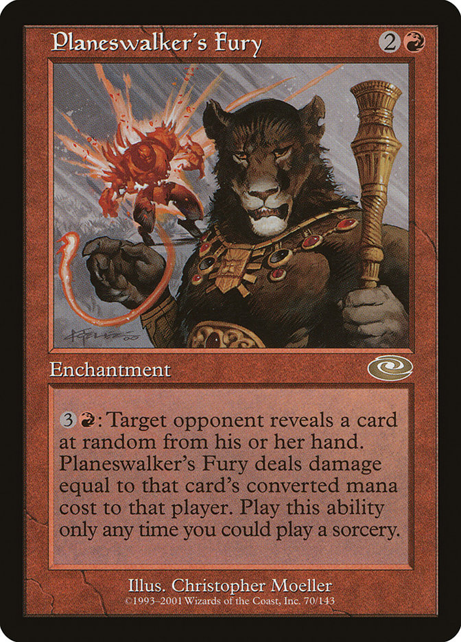 Planeswalker's Fury [Planeshift] MTG Single Magic: The Gathering | Red Claw Gaming
