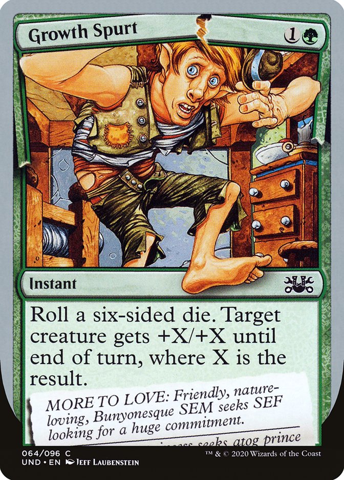 Growth Spurt [Unsanctioned] MTG Single Magic: The Gathering | Red Claw Gaming