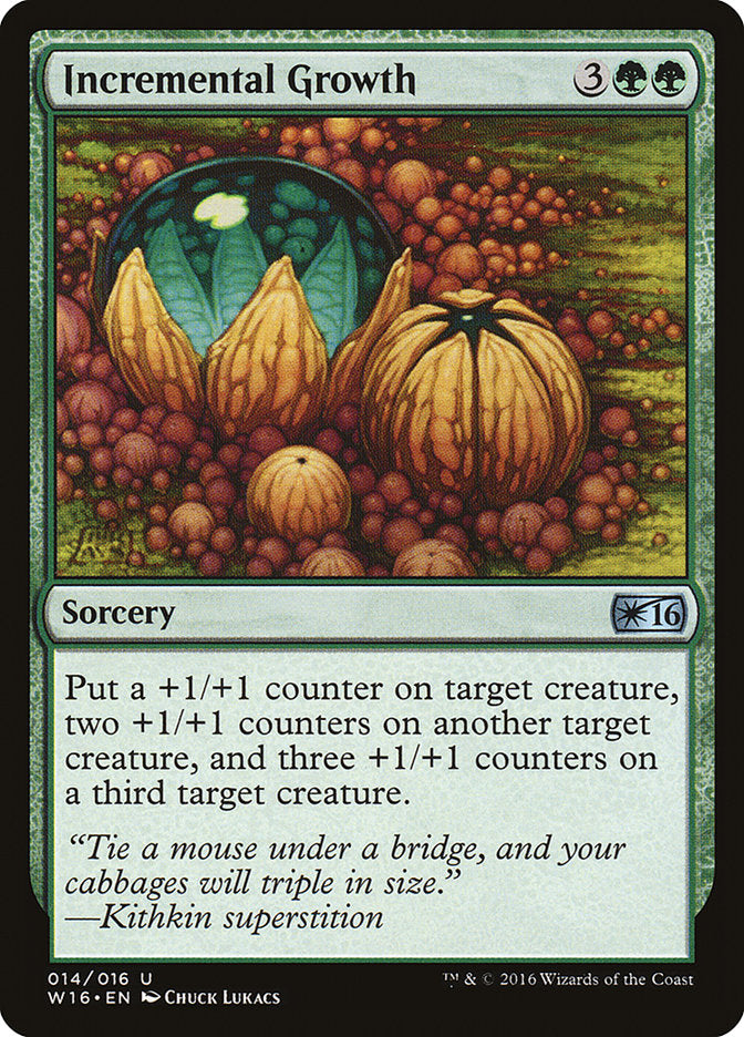 Incremental Growth [Welcome Deck 2016] MTG Single Magic: The Gathering | Red Claw Gaming