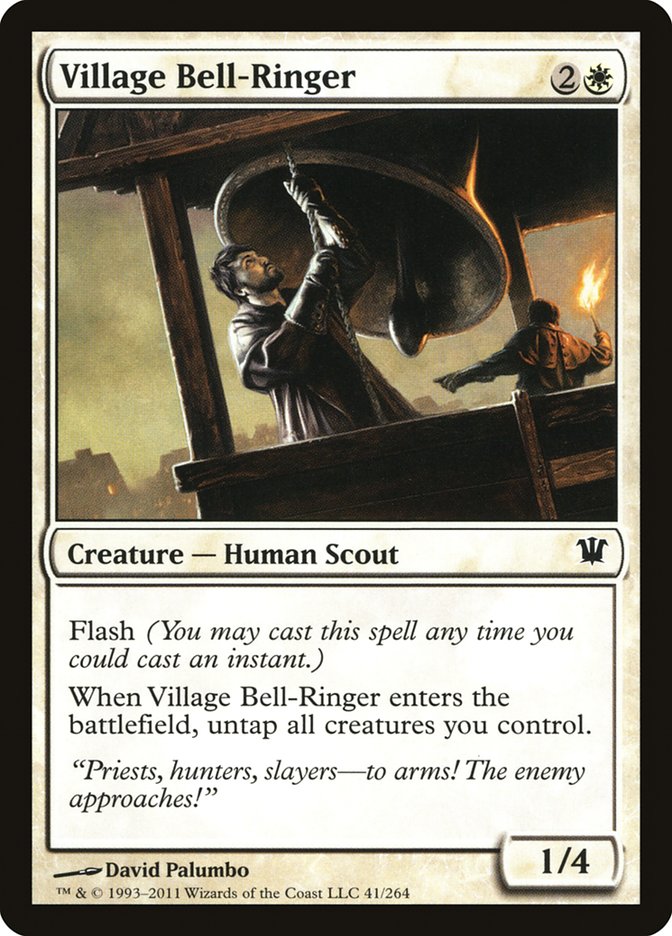 Village Bell-Ringer [Innistrad] MTG Single Magic: The Gathering | Red Claw Gaming