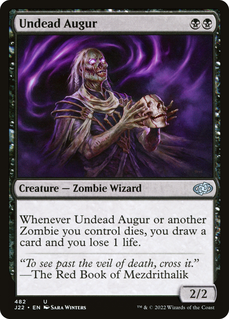 Undead Augur [Jumpstart 2022] MTG Single Magic: The Gathering | Red Claw Gaming