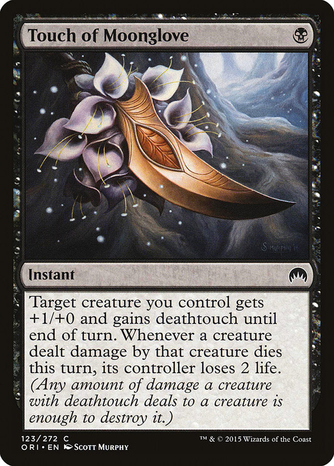 Touch of Moonglove [Magic Origins] MTG Single Magic: The Gathering | Red Claw Gaming