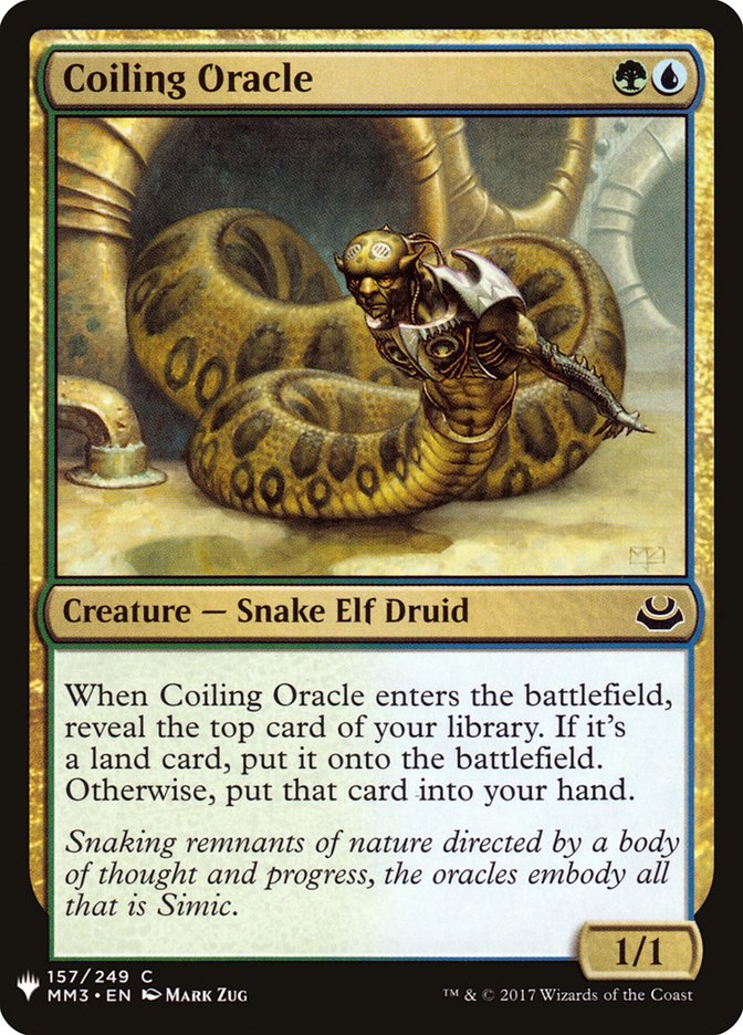 Coiling Oracle [Mystery Booster] MTG Single Magic: The Gathering | Red Claw Gaming
