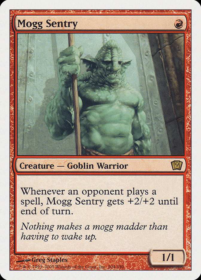 Mogg Sentry [Ninth Edition] MTG Single Magic: The Gathering | Red Claw Gaming