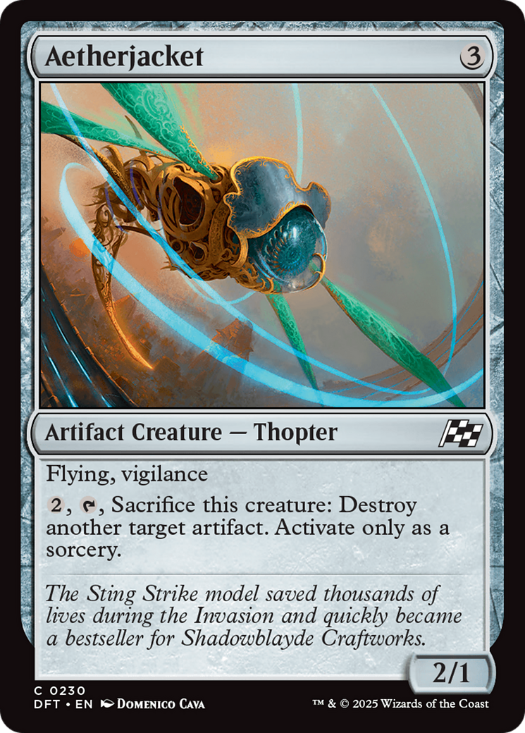 Aetherjacket [Aetherdrift] MTG Single Magic: The Gathering | Red Claw Gaming