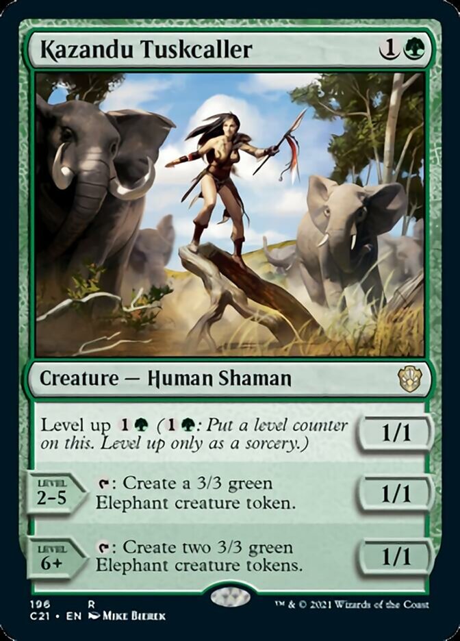 Kazandu Tuskcaller [Commander 2021] MTG Single Magic: The Gathering | Red Claw Gaming