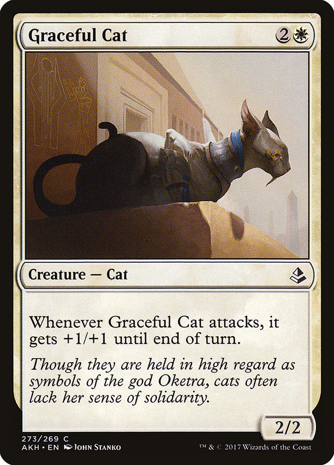 Graceful Cat [Amonkhet] MTG Single Magic: The Gathering | Red Claw Gaming