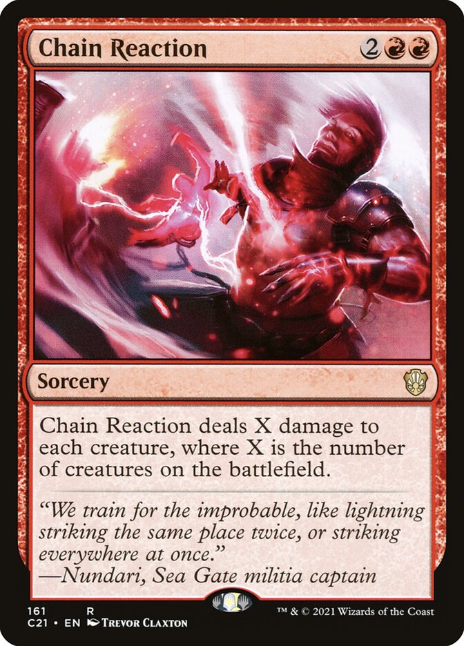 Chain Reaction [Commander 2021] MTG Single Magic: The Gathering | Red Claw Gaming