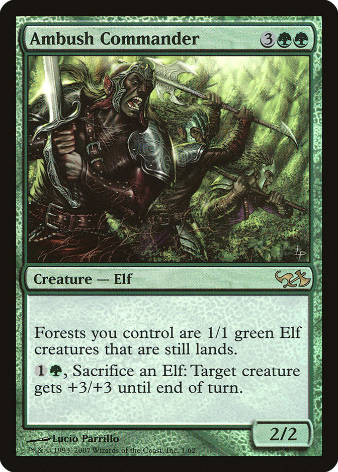 Ambush Commander [Duel Decks: Elves vs. Goblins] MTG Single Magic: The Gathering | Red Claw Gaming